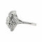 Bague 55 Bague Or blanc Diamant 58 Facettes 3904032CN