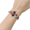 Bracelet Bracelet CARTIER, modèle "Délices de Goa", or rose, améthyste, turquoises et diamants. 58 Facettes 34810