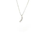 Collier Collier en or blanc avec diamants de 0,22 carat 58 Facettes