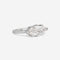 Bague Bague en diamant marquise de 3 carats G VVS2 avec certificat GIA 58 Facettes 22636