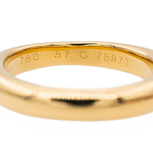 Bague 57.5 Cartier Bague Jonc Or jaune 58 Facettes 2855587CN