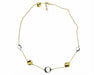 Collier Collier en or jaune et blanc gr. 3.5 58 Facettes