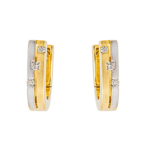 Boucles d'oreilles Boucle d'oreilles Or jaune Diamant 58 Facettes 3641114CN