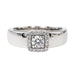 Bague 52 Bague Or blanc Diamant 58 Facettes 2958634CN