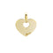 POIRAY - Pendentif Coeur Secret en or jaune