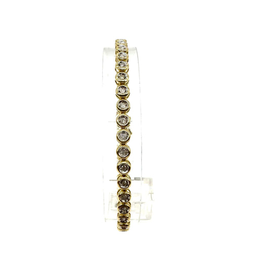Bracelet Bracelet or jaune et diamants 58 Facettes Z15B51671