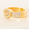 Bague 60.5 Chopard - Bague Happy Diamonds en or jaune 18 carats et diamants 0,74 ct 58 Facettes 3287