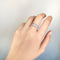 Bague 54 Bague à fleurs "Move" - MESSIKA 58 Facettes 240163R