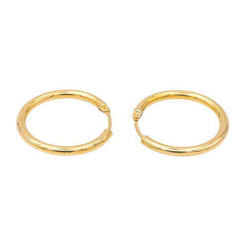 Boucles d'oreilles Boucles d'oreilles Créoles Or jaune 58 Facettes 4076582RV