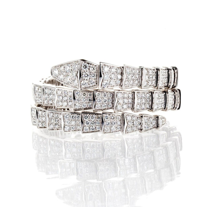 Bracelet BULGARI - Bracelet Serpenti Viper Diamants 58 Facettes