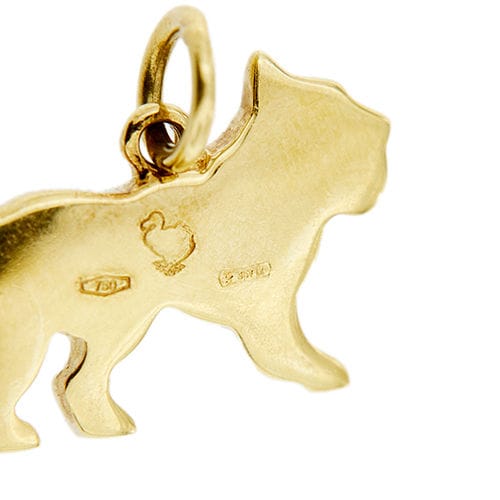 DODO - Pendentif chien en or jaune