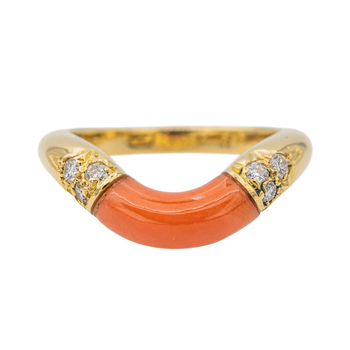 Cartier Bague Or jaune Corail