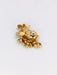 Broche Broche vintage pot de fleurs or jaune platine diamants 58 Facettes 1028.11