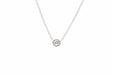 Collier Collier or blanc diamant 58 Facettes 25501