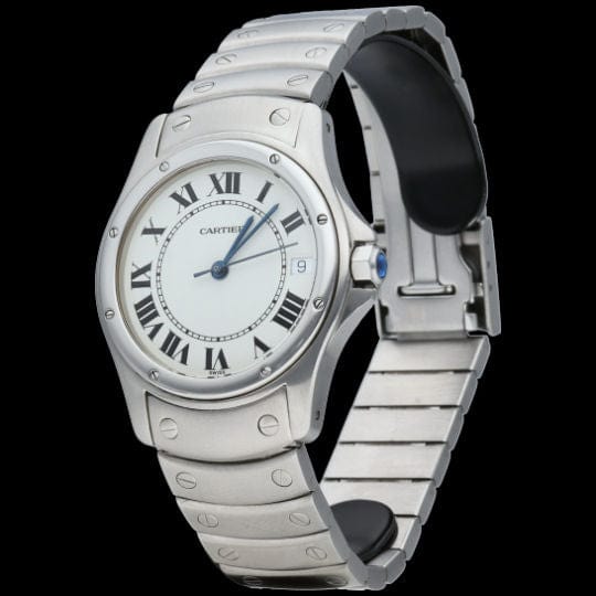 Montre Cartier Montre Santos Ronde 58 Facettes MT41529