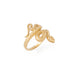 Bague 52 Bague serpent or jaune 58 Facettes 1