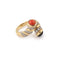 Bague 54 Bague Kutchinsky Toi & Moi Corail Onyx Diamants Or Jaune 58 Facettes BS172