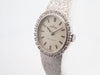 Montre vintage montre OMEGA en or blanc et 28 diamants mecanique 58 Facettes 259944