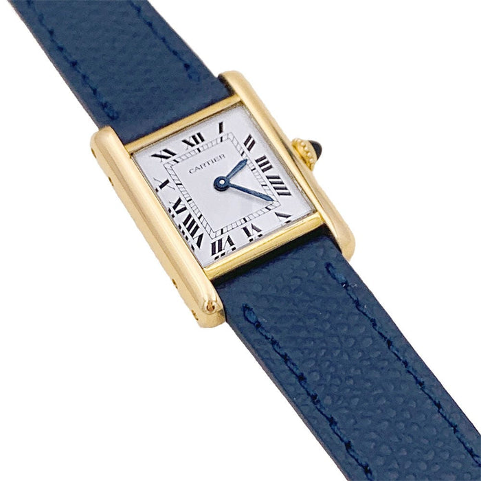 Montre Montre Cartier, "Tank Louis Cartier", or jaune. 58 Facettes 33902