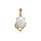 Pendentif Pendentif opale or jaune 58 Facettes 24-331B