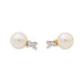 Boucles d'oreilles Boucles d'oreilles Puces Or blanc Perle 58 Facettes 3460624RV