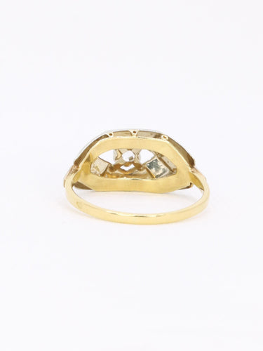 Bague art déco or diamant