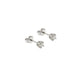 Boucles d'oreilles Boucles d'oreilles point lumineux avec diamants de 0,46 ct 58 Facettes 123