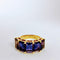Bague 52 Bague en or jaune et iolite 58 Facettes 5583