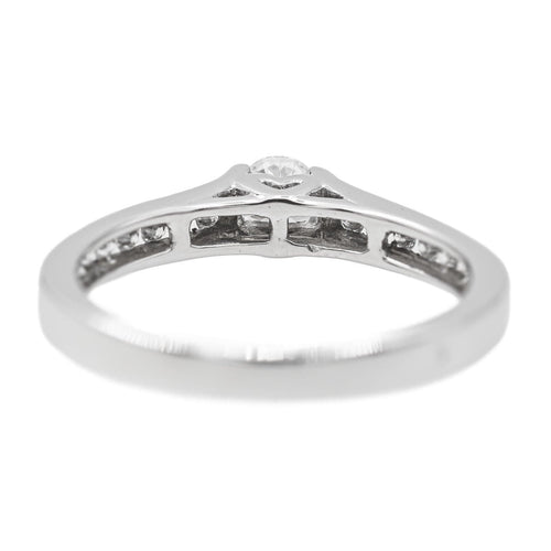 Bague 50 Bague Solitaire Or blanc Diamant 58 Facettes 2897793CN