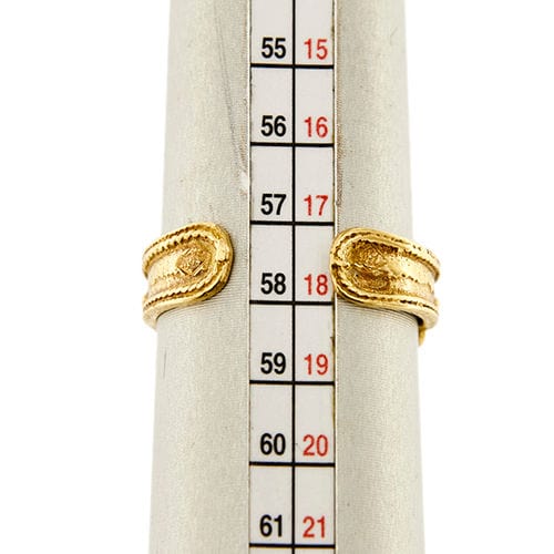 Bague Alliance sarde 58 Facettes 34476