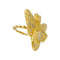 Bague 52 Bague Garnazelle "Papillon" en or jaune, diamants. 58 Facettes 31579