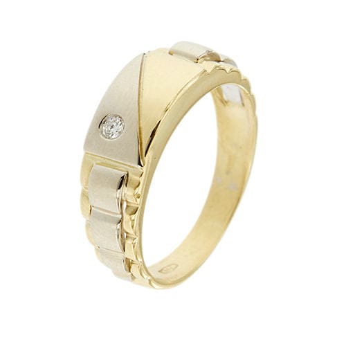 Bague pour homme avec diamant