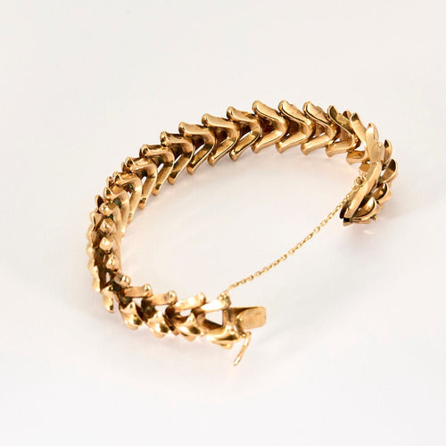 Bracelet Bracelet or jaune 58 Facettes NAR0128