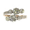 Bague 55 Grandeur impressionnante : bague victorienne Toi et Moi avec diamants de 2,57 ct 58 Facettes 24320-0163