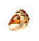 Bague 54 Bague ancienne en or 18 carats, citrine et diamants 58 Facettes