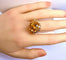 Bague 53 Bague en or jaune, topaze 58 Facettes AB595bis