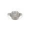 Bague 55 Bague - Or blanc, Platine & Diamants 58 Facettes 250110R