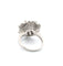 Bague 53 Bague en or blanc avec diamants 58 Facettes