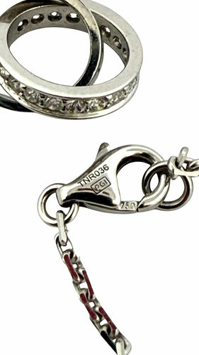 Collier Collier Cartier LOVE or gris et diamants 58 Facettes