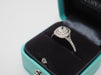 Bague 52 TIFFANY & CO. - Bague Soleste platine et diamants 58 Facettes