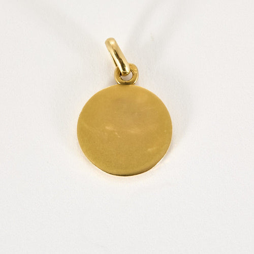 AUGIS - Médaille sentimentale en or jaune