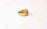 Bague 52 Bague or jaune, saphir et diamant 58 Facettes BAG.3SAPH-1508