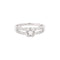 Bague 49 MAUBOUSSIN - Bague Chance of Love n°1 Or Blanc Diamant 58 Facettes