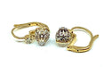 Boucles d'oreilles Boucles d’oreilles dormeuses diamants, vers 1900 58 Facettes AB401