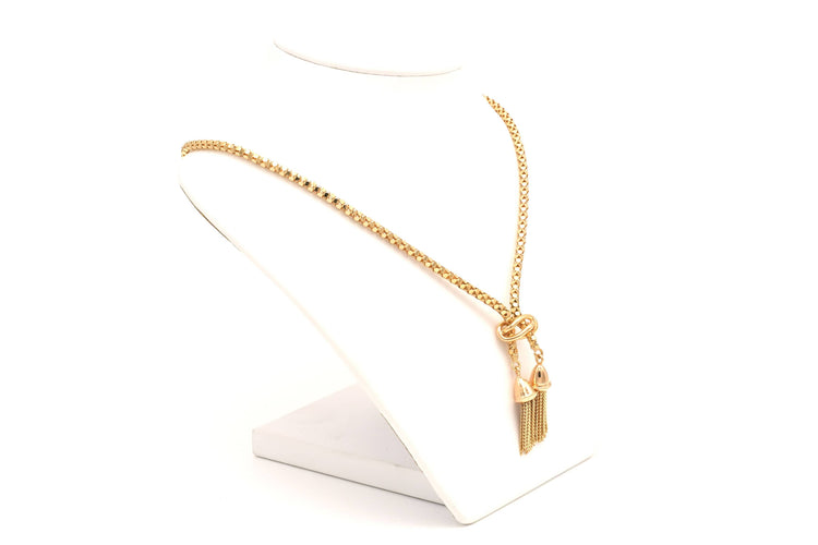 Collier Collier Années 50 en or jaune 18 carats 58 Facettes 22178