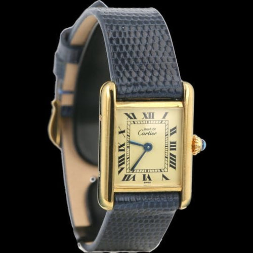 Montre Cartier Montre Tank Vermeil 58 Facettes MT42211