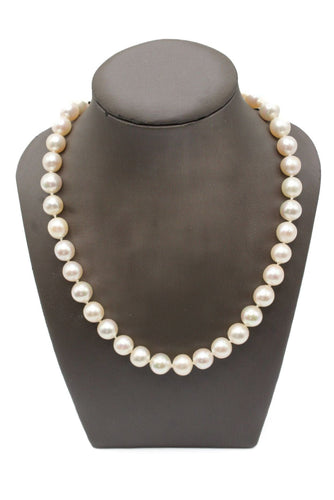 Collier perles et diamants