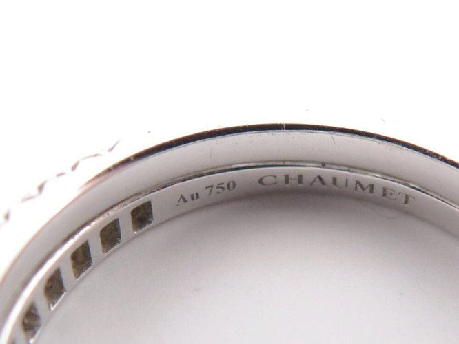 Bague 52 bague CHAUMET josephine diptyque en or blanc diamants 58 Facettes 261824