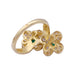 Bague 51 Bague Van Cleef & Arpels, "Fleurette", en or jaune, diamants et émeraudes. 58 Facettes 33747