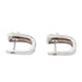 Boucles d'oreilles Guy Laroche Boucles d'oreilles Dormeuses Or blanc 58 Facettes 3298906CN